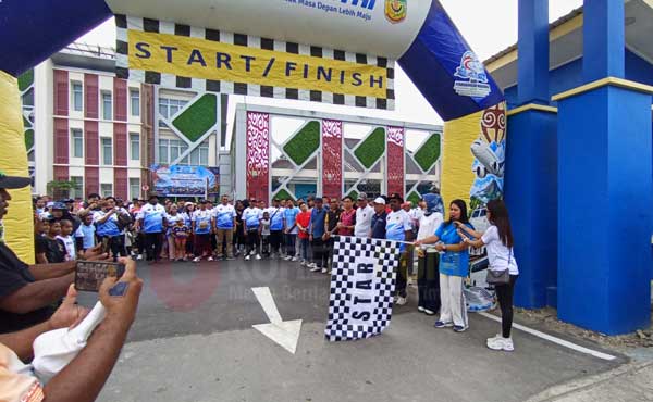 Dishub Mimika Jalan Santai Harhubnas 2026