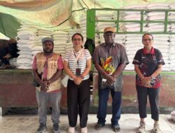 309 Ton Beras Mulai Disalurkan ke KPM, Kadistrik Mimika Baru Ingatkan Ini