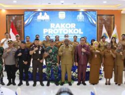 Rakor Protokol Mimika Dorong Pelayanan Pemerintahan Lebih Profesional