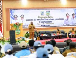 Gubernur Papua Tengah Target Sengketa Tapal Batas Kapiraya Tuntas Sebelum Desember