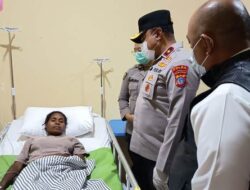 Kapolda Jenguk Korban Penyanderaan Jila yang Berhasil Dievakuasi