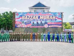 TNI Hadirkan Manfaat Ekonomi, Bazar Murah Semarakkan HUT ke-81