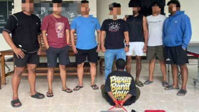 Polresta Sorong Kota Amankan Pelaku Curat serta Barang Bukti