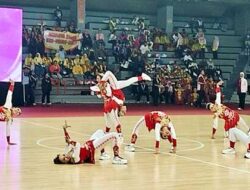 Tampil Enerjik di Panggung Nasional, Tim Maluku Curi Perhatian di Lomba Senam Kreasi