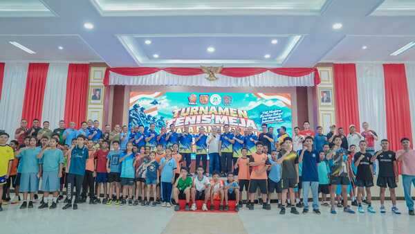 Kasdam XV/Pattimura Buka Turnamen Tenis Meja Piala Panglima TNI 8 IMG 20260925 WA0015