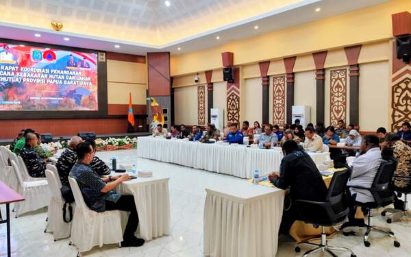 Pemprov PBD Siapkan Langkah Tangani KARHUTLA, Raja Ampat Jadi Atensi
