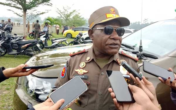Vandalisme Masih Marak di Timika, Satpol PP Ajak Warga Jaga Fasum