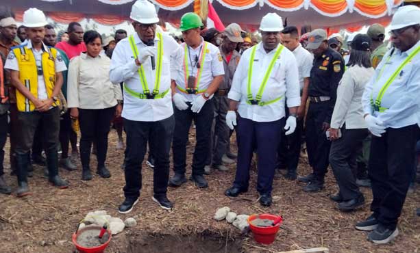 Janji Bangun dari Kampung ke Kota Mulai Dibuktikan, Dimulai Jembatan Mioko 1 Jembatan Mioko Mulai Dibangun