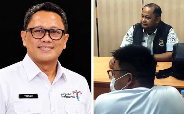 Pemprov PBD Dorong Penanganan Kasus Bunuh Penyu Sisik Harus Tuntas 1 Kadis Parekraf PBD Yusdi L WNA Tiongkok