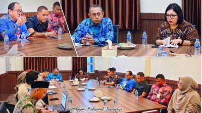 Kantah Kota Sorong Monev Kanwil BPN PB