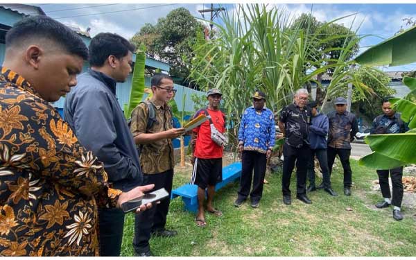 Pastikan Ini, Tim Pemeriksa Tanah A Kantah Kota Sorong Tinjau Lapangan