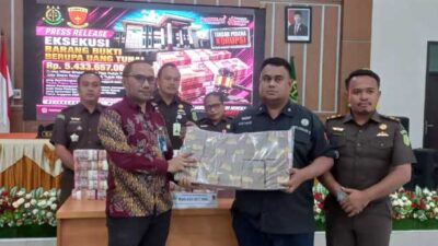 Kejari Mimika HUT ke 81 Capaian Kinerja