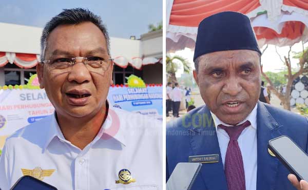 Konektivitas Internasional Bergantung Operator, Bandara DEO Sorong: Fasilitas Siap 1 Kepala Bandara DEO Sorong Asisten II PBD V. Solossaa