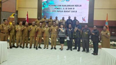 Komisi I DPRP PBD Soroti Serapan Anggaran Setda, Tembus 60 Persen 14 Komisi I DPRP PBD RDP dengan Setda Prov