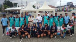 Semarak HUT ke 451, Tim DLHP dan SKB Ambon Pendidikan Raih Juara Bola Jalan 2 Lisa Wattimena Lomba Bola Jalan