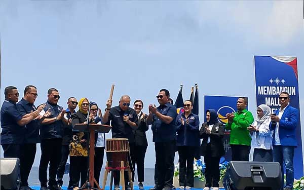 Pelantikan NasDem Maluku 2026 Saan Mustofa