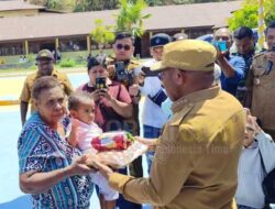 Tekan Stunting, Pemkot Sorong Salurkan PMT untuk Balita dan Ibu Hamil