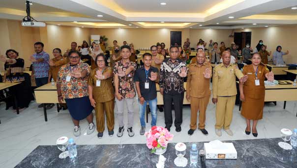 Gubernur Papua Tengah: TPK Harus Diperkuat, Jadi Ujung Tombak Tekan Stunting 2 Pemprov PT Bimtek Penguatan TPK2