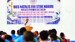 Dies Natalis XIII STAK Nabire, Pemprov Papua Tengah Dorong Penguatan SDM 4 Pemprov PT Dies Natalis XIII STAK Nabire
