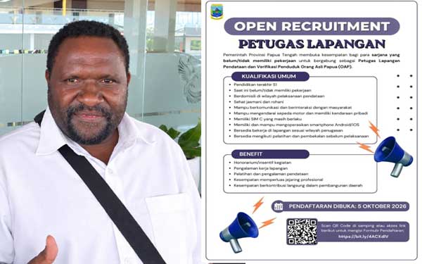 Pemprov PT Open Rekrutmen Tenaga Lap