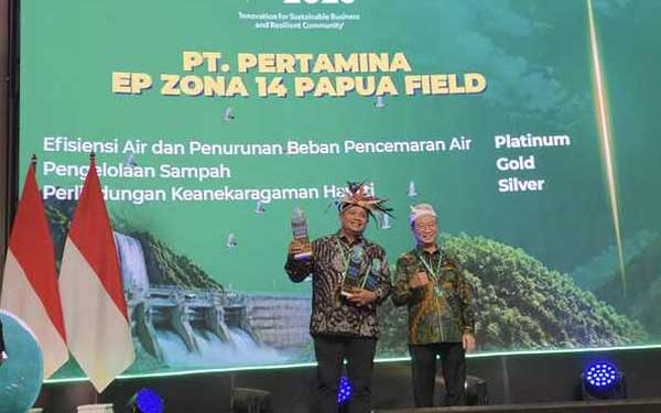 Pertamina EP Papua Field Raih Tiga Penghargaan Lingkungan ENSIA 2026