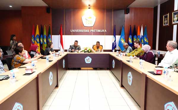 Unpatti Ambon Terima Kunjungan Dubes Selandia Baru, 1 Unpatti Ambon Dubes Selandia Baru