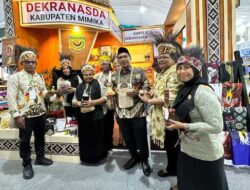 Wagub Jateng Pakai Noken Mimika, Dekranasda Unjuk Budaya Papua di Expo MTQ XXXI