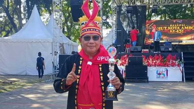 HUT ke 451 Ambon, Wali Kota Bodewin Wattimena Juara Lomba Biliar 21 Walkot BE Juara Biliar HUT ke 451 Kota Ambon