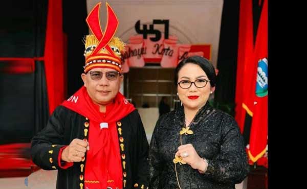 Walkot BW Lisa W HUT ke451 Ambon