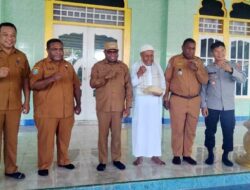 Tepati Janji, Wali Kota Sorong Bantu 100 Juta Perbaiki Kanopi Masjid Jami Doom