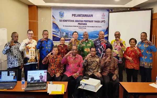 11 OPD Mambraya Ikut Uji Kompetensi