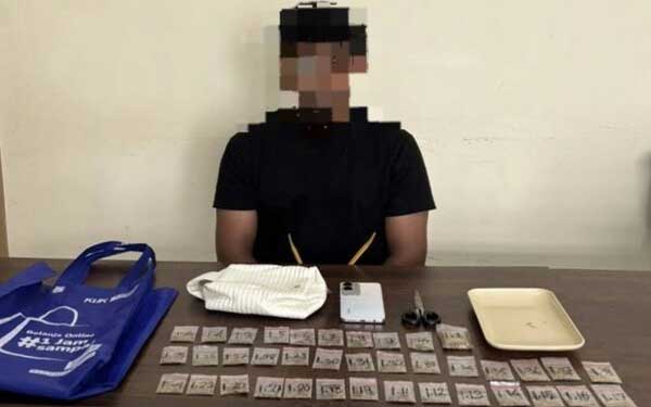 Dua Tersangka Kasus Sinte Diamankan Ditresnarkoba Polda PBD