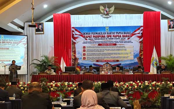 DPRP Papua Barat Setujui Perda, APBD-P 2026 Naik Jadi 4,7 Triliun