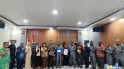 DPRP PBD Serahkan 2 Raperdasus ke MRPBD