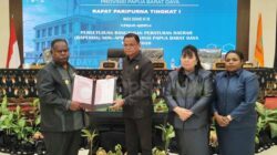 DPRP Setujui 8 PERDASI dan PERDASUS Provinsi Papua Barat Daya Tingkat I