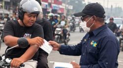 Dinkes Mimika-Ormas Bagi-bagi 30.000 Masker, Sasar 6 Titik Strategis