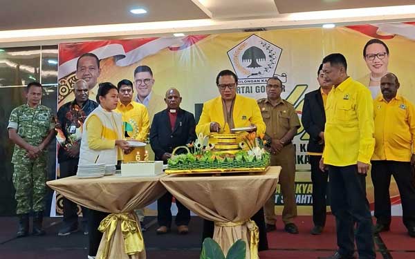 8 Golkar Mimika Peringati HUT ke 62 Tahun