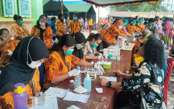 HUT ke 76 IDI 15 Dokter Spesialis Layanan di Mimika Timur