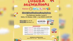 Hotel Santika Ambon Lomba Mewarnai 2026