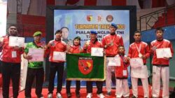 Taekwondo Kodam Pattimura Bersinar di Piala Panglima TNI, Raih 11 Medali