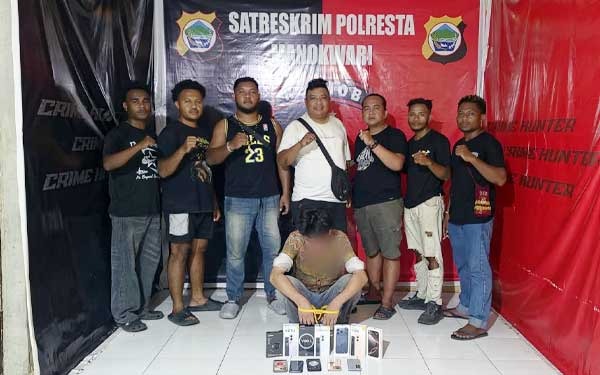 Respons CC-110, Polisi Ringkus Terduga Penipu Bermodus Transfer Palsu di Manokwari