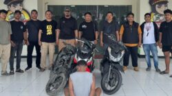 Ungkap Kasus Curanmor, Polresta Sorkot Ringkus Residivis : Tiga Motor Disita
