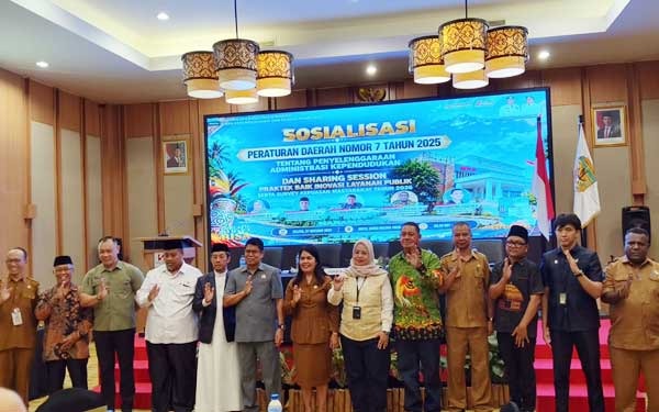 Pemkab Mimika Sosialisasi Perda Adminduk, Dorong Layanan Publik Dipermudah