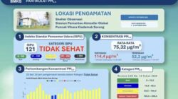 Kualitas Udara Sorong Kategori Tidak Sehat, Ini Penyebabnya