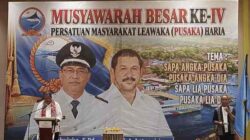 Mubes IV Pusaka Haria di Ambon, Latupeirissa Serukan Persatuan dan Persaudaraan