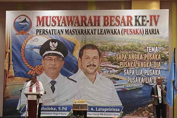 Mubes IV Pusaka Haria di Ambon, Latupeirissa Serukan Persatuan dan Persaudaraan 10 IMG 20261024 113029