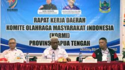 KORMI Papua Tengah Rapat Kerja