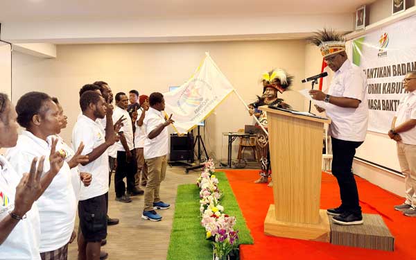 KORMI Papua Tengah Perkuat Olahraga Rekreasi, Pengurus Deiyai Resmi Dilantik 2 KORMI Papua Tengah Rapat Kerja2