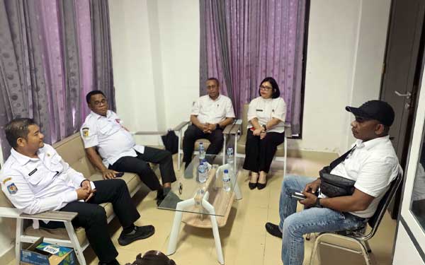 Kakanwil BPN Papua Barat Kunjungan Koordinasi ke Pemprov PBD