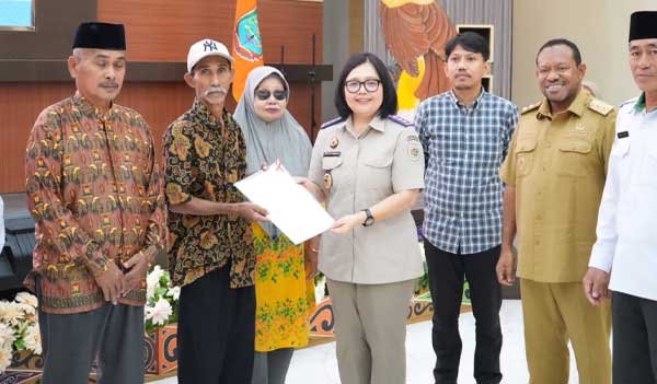Pemprov PBD Dorong Percepatan Legalitas Sertifikat Tanah Wakaf